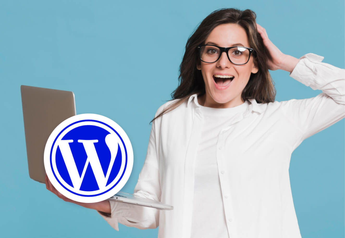 Žena, ktorá potrebovala návod na WordPress