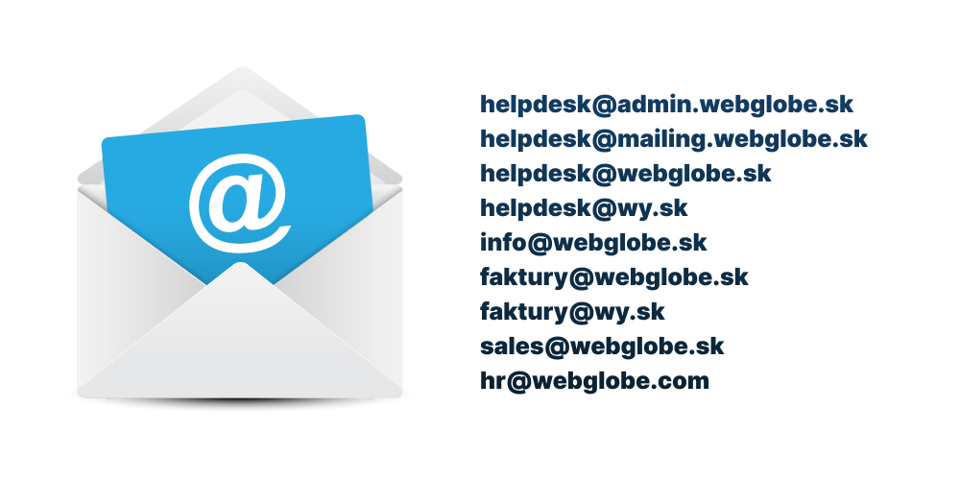 Webglobe emails