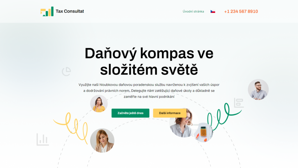 Šablona Tax Consultant