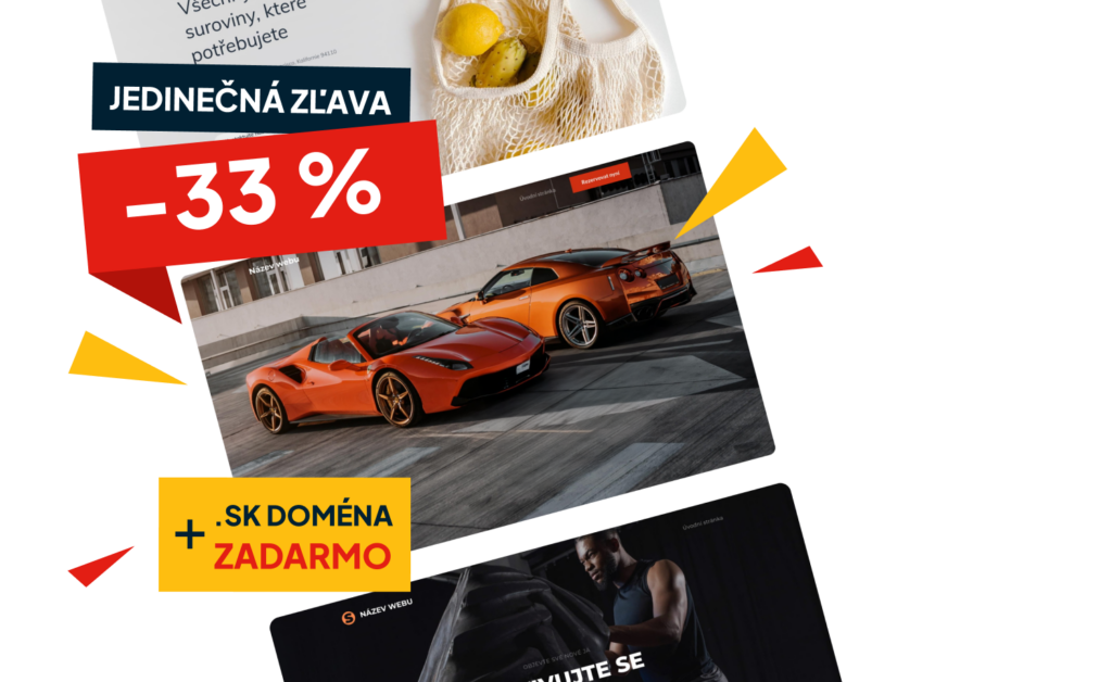 Zľavy 33% na naše služby