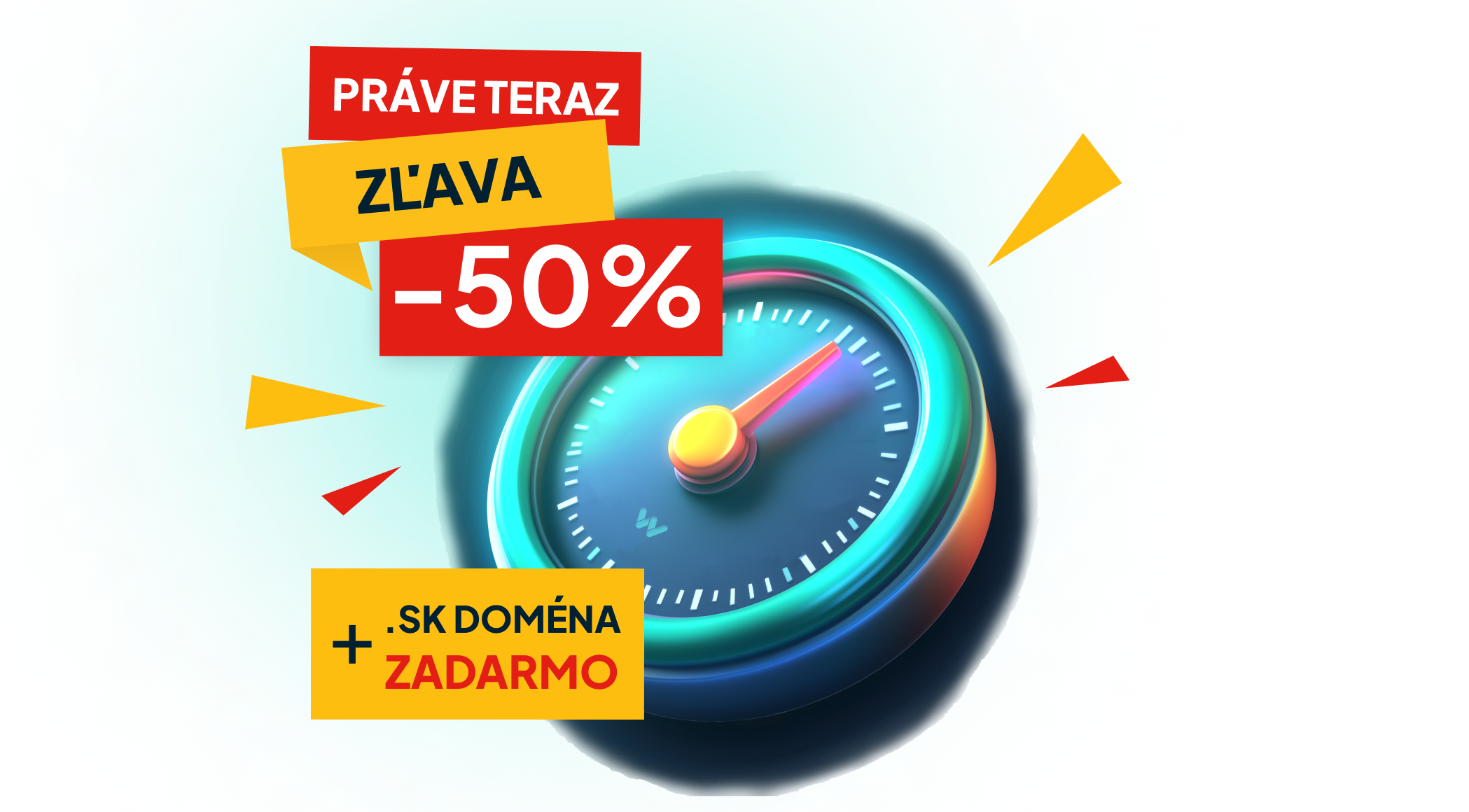 Zľavy 50% na naše služby